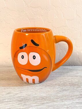 M&M Candy Mug Orange I'm Irresistible M&M's World